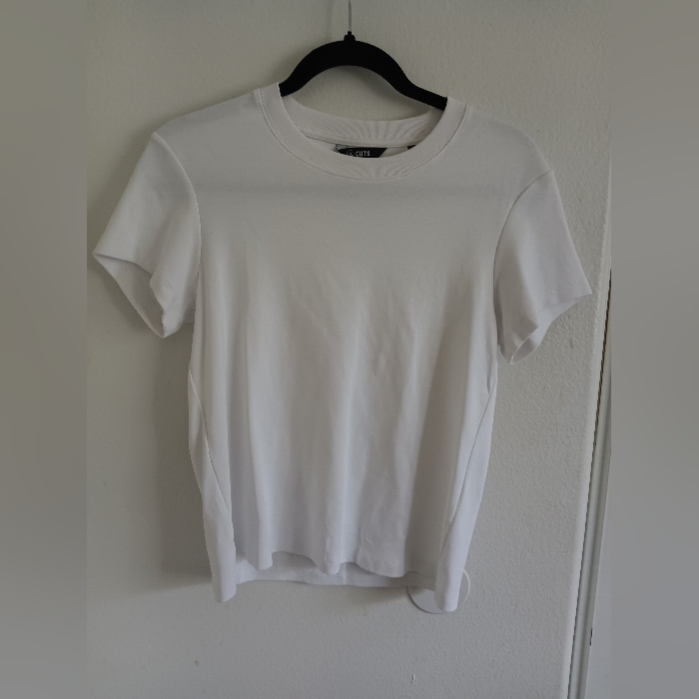 Cuts Clothing White Short Sleeve Tee